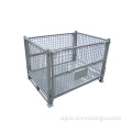 Foldable Steel Mesh storage cage pallet